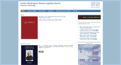Desktop Screenshot of luigiboccherini.org